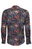 Patterned Slim Fit Long Sleeves Multicolor Men Shirt - Wessi sold by Wessi