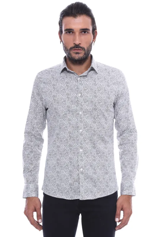 Floral Patterned Slim Fit Shirt | Wessi - Wessi sold by Wessi