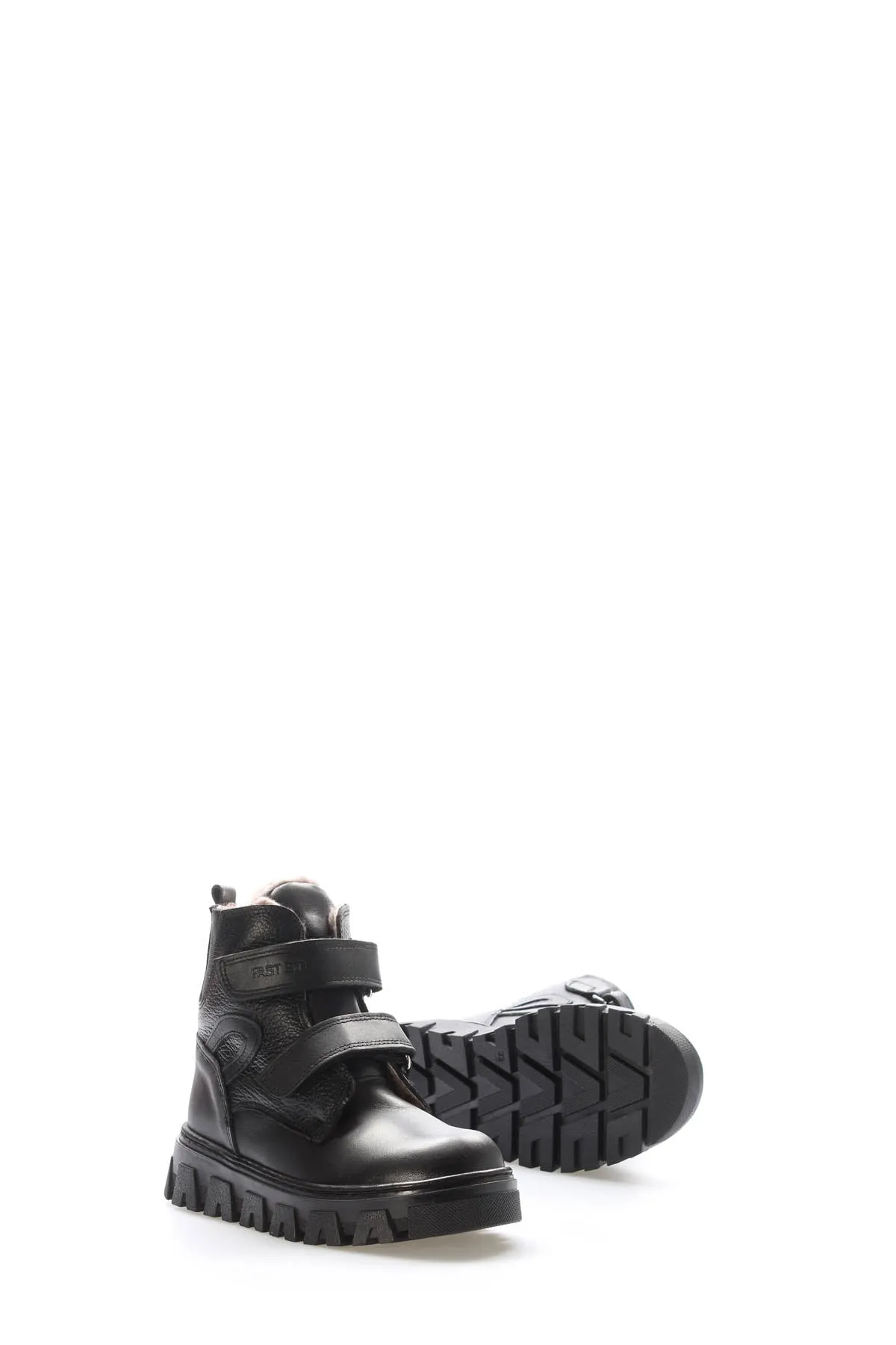 Hakiki Deri Kürklü Unisex Çocuk Klasik Bot 006KFA001 Siyah sold by Wessi product image thumbnail 3