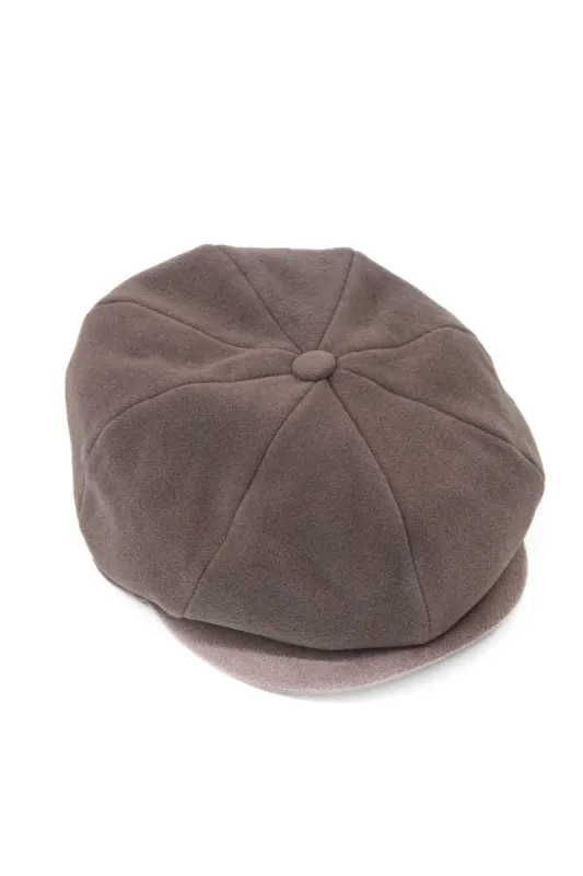 Beige Wool Gatsby Men Hat - Wessi sold by Wessi