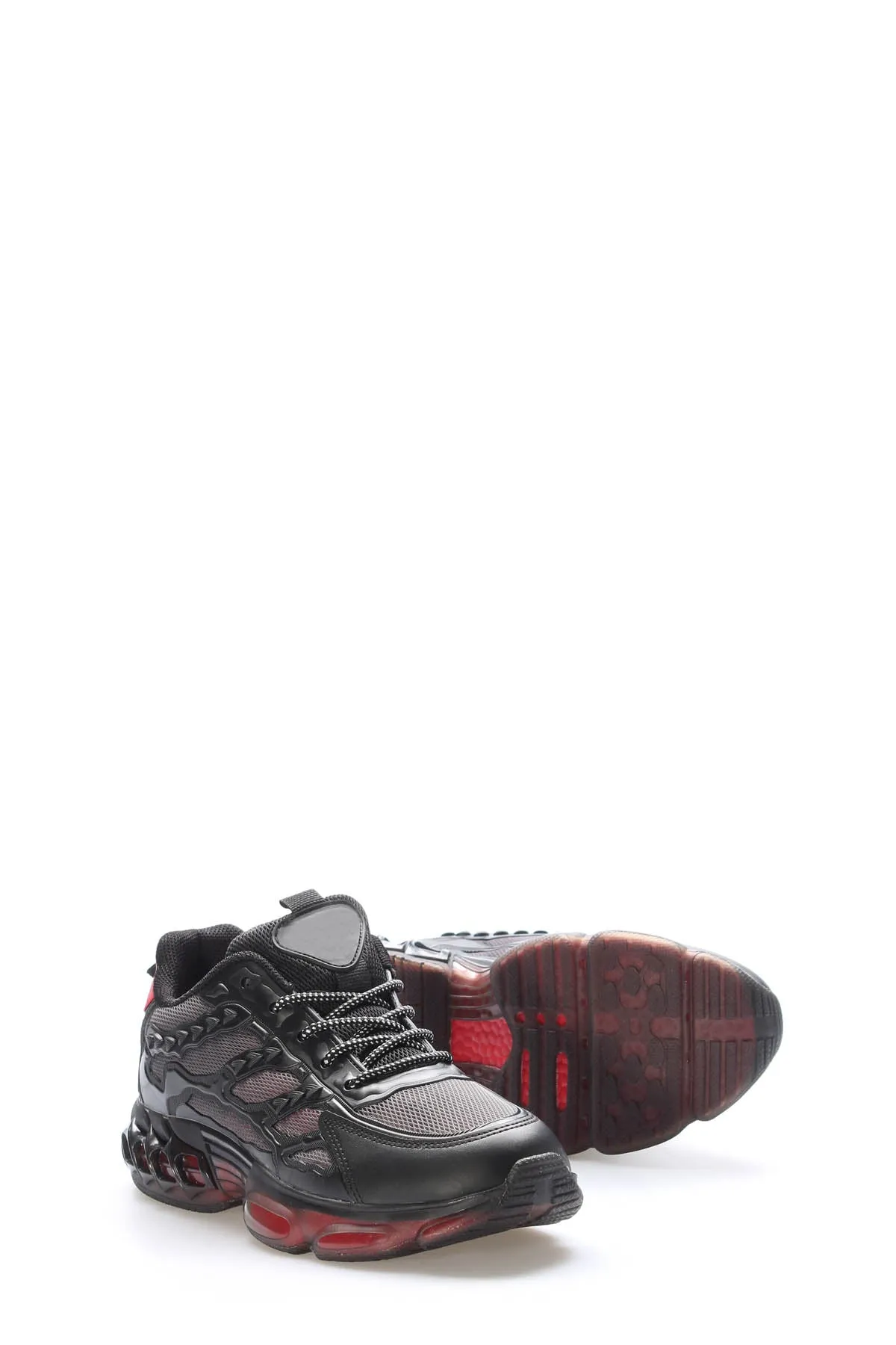 Erkek Sneaker Ayakkabı 865MA2350 Siyah Füme Kırmızı sold by Wessi product image thumbnail 3