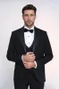 Classic Black Tuxedo Suit with Satin Peak Lapel and Waistcoat – Wessi sold by Wessi