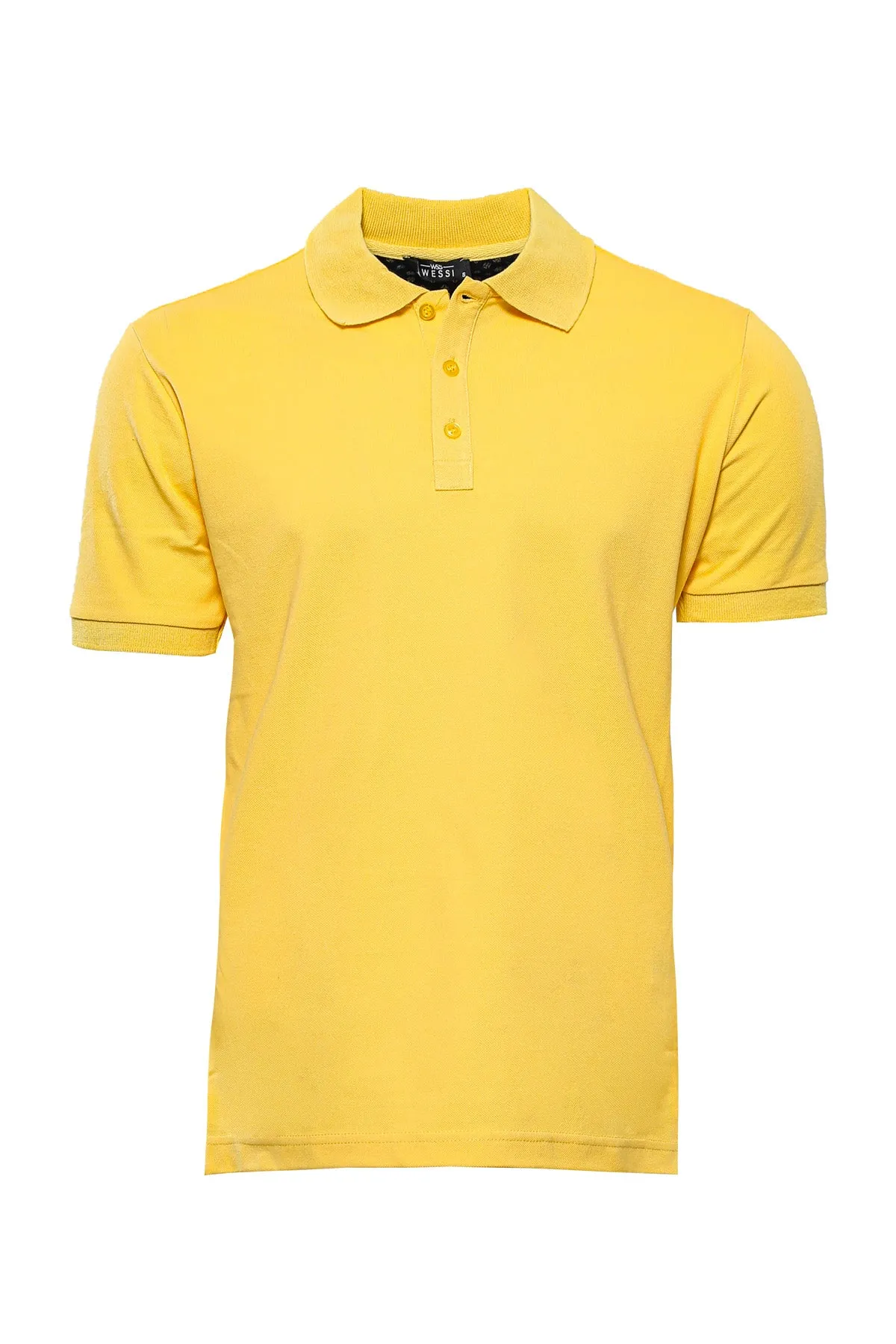 Oxford Yellow Polo Collar T-shirt - Wessi sold by Wessi