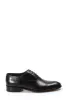Men's Black Oxford Dress Shoes with Brogue Detailing - Wessi sold by Wessi