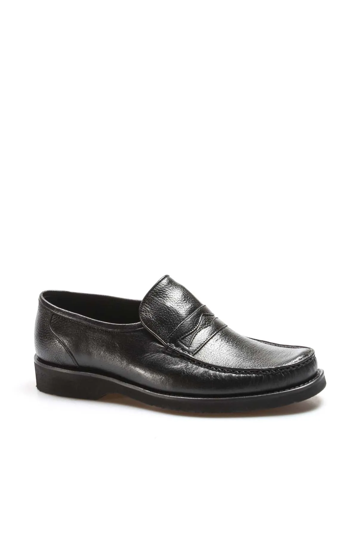 Classic Men's Black Leather Penny Loafers - Wessi sold by Wessi product image thumbnail 4