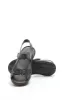 Black Leather Velcro Sandals Wessi sold by Wessi