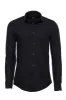 Plain Slim Fit Black Men Lumberjack Shirt - Wessi sold by Wessi