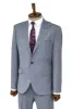 Plain 2 Piece Slim Fit Blue Men Suit - Wessi sold by Wessi