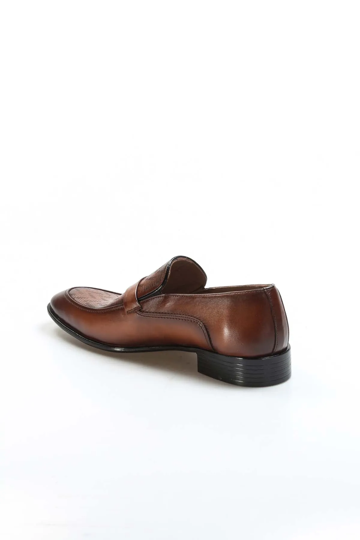 Men's Brown Leather Dress Loafers-Wessi sold by Wessi product image thumbnail 2