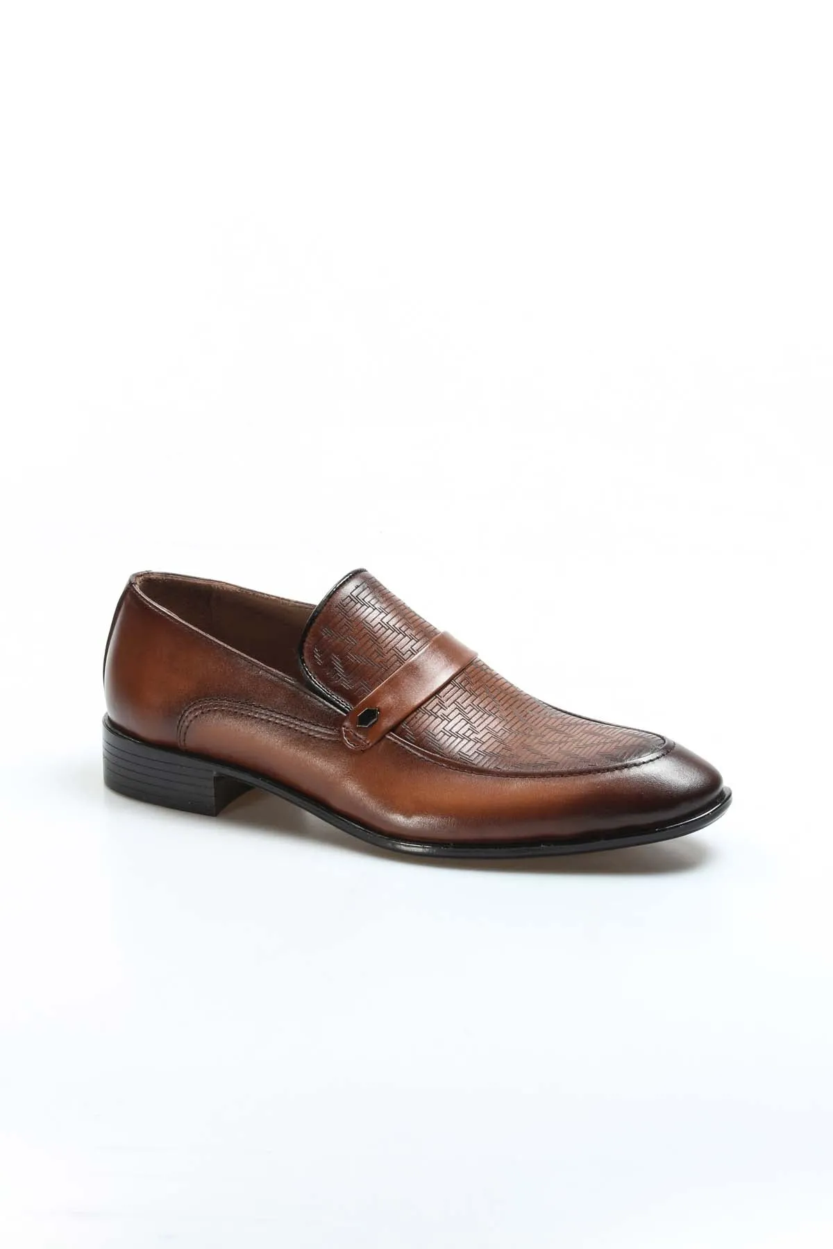 Men's Brown Leather Dress Loafers-Wessi sold by Wessi product image thumbnail 3