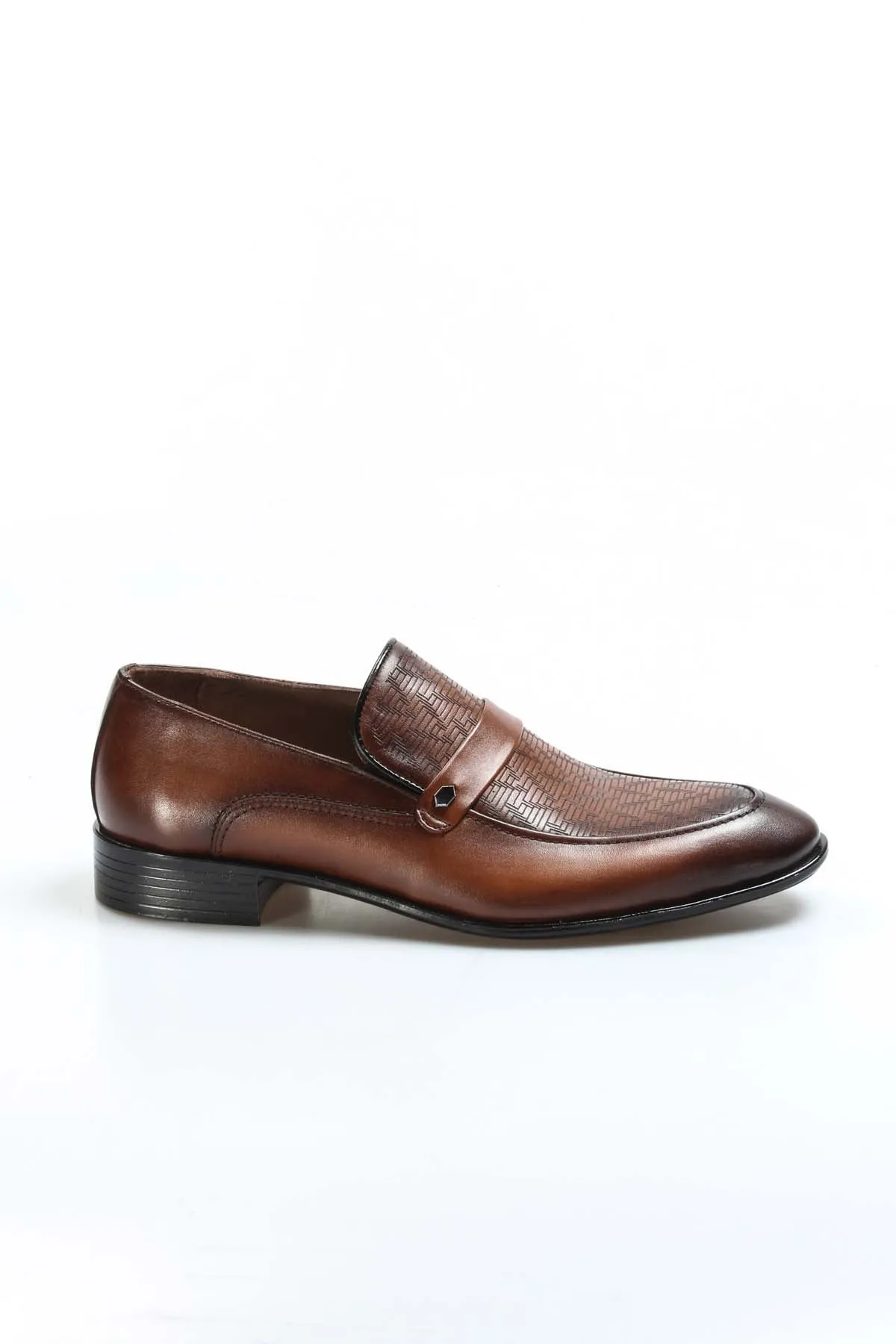 Men's Brown Leather Dress Loafers-Wessi sold by Wessi