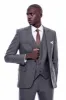 Striped Slim Fit Antracite Men Suit - Wessi sold by Wessi