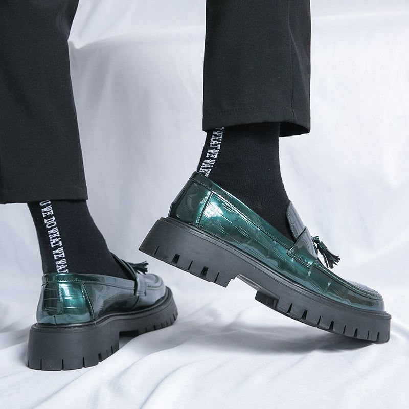 Men's New Big Toe Platform Leather Shoes sold by Wessi product image thumbnail 3