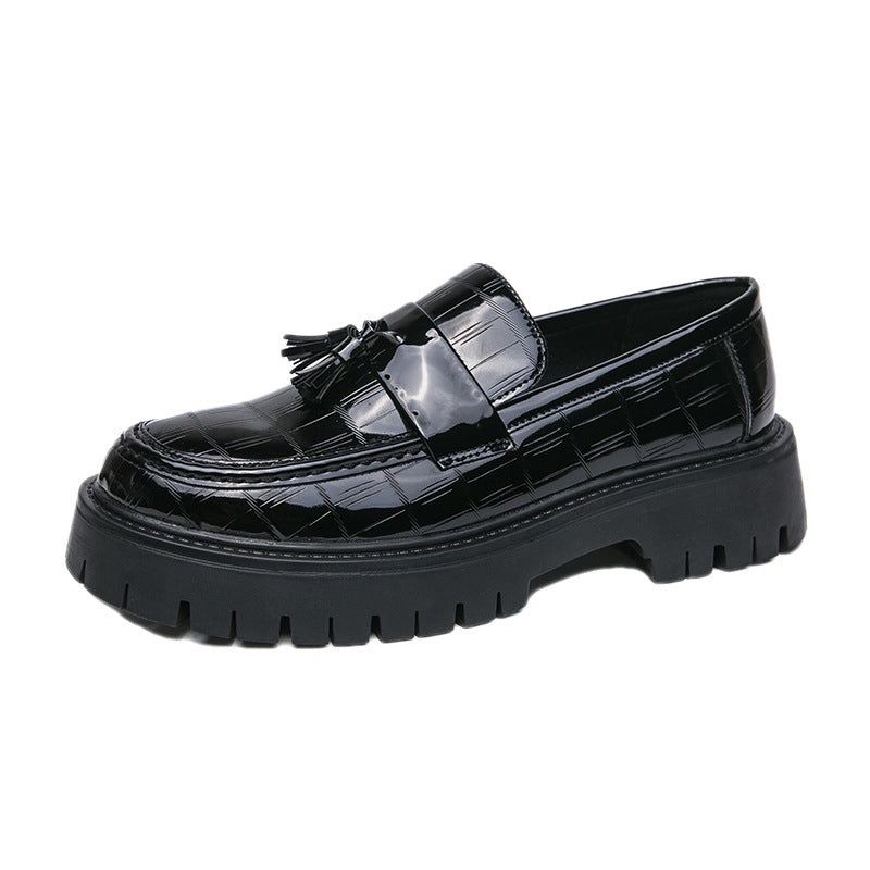 Men's New Big Toe Platform Leather Shoes sold by Wessi product image thumbnail 5