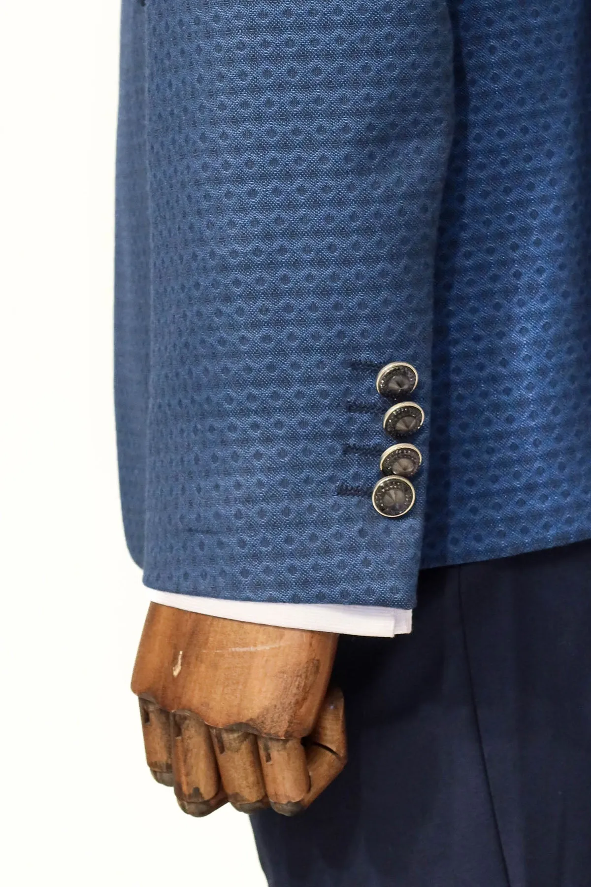 Blue Patterned Tuxedo Suit | Wessi sold by Wessi product image thumbnail 4