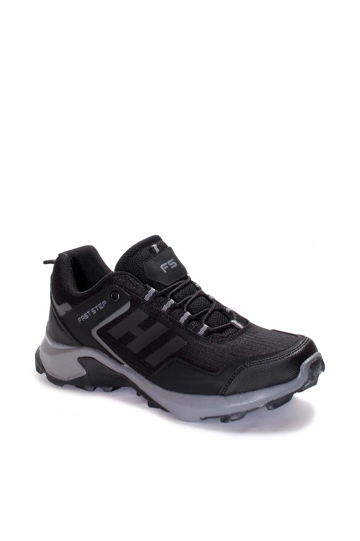 Men's Black and Grey Trail Running Shoes - Wessi sold by Wessi product image thumbnail 3