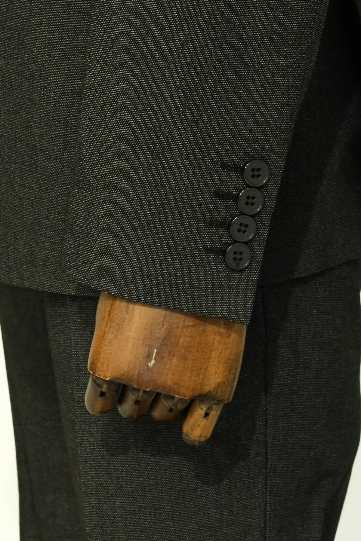 Single Buttons 2 Piece Black Men Suit - Wessi sold by Wessi product image thumbnail 5