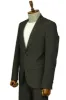 Single Buttons 2 Piece Black Men Suit - Wessi sold by Wessi