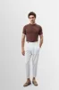 Men's Brown Slim Fit Crew Neck T-Shirt - Wessi sold by Wessi