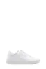 Men's Classic White Leather Sneakers with Lace-Up Design - Wessi sold by Wessi