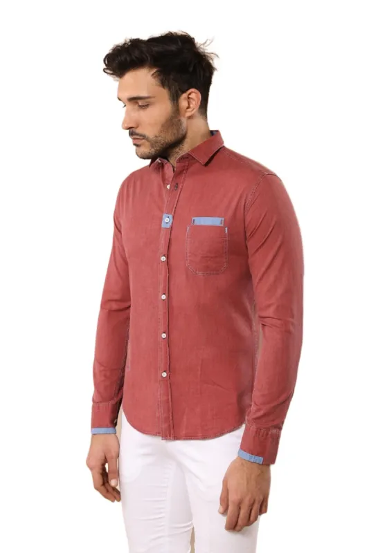 Light Burgundy Shirt - Wessi sold by Wessi