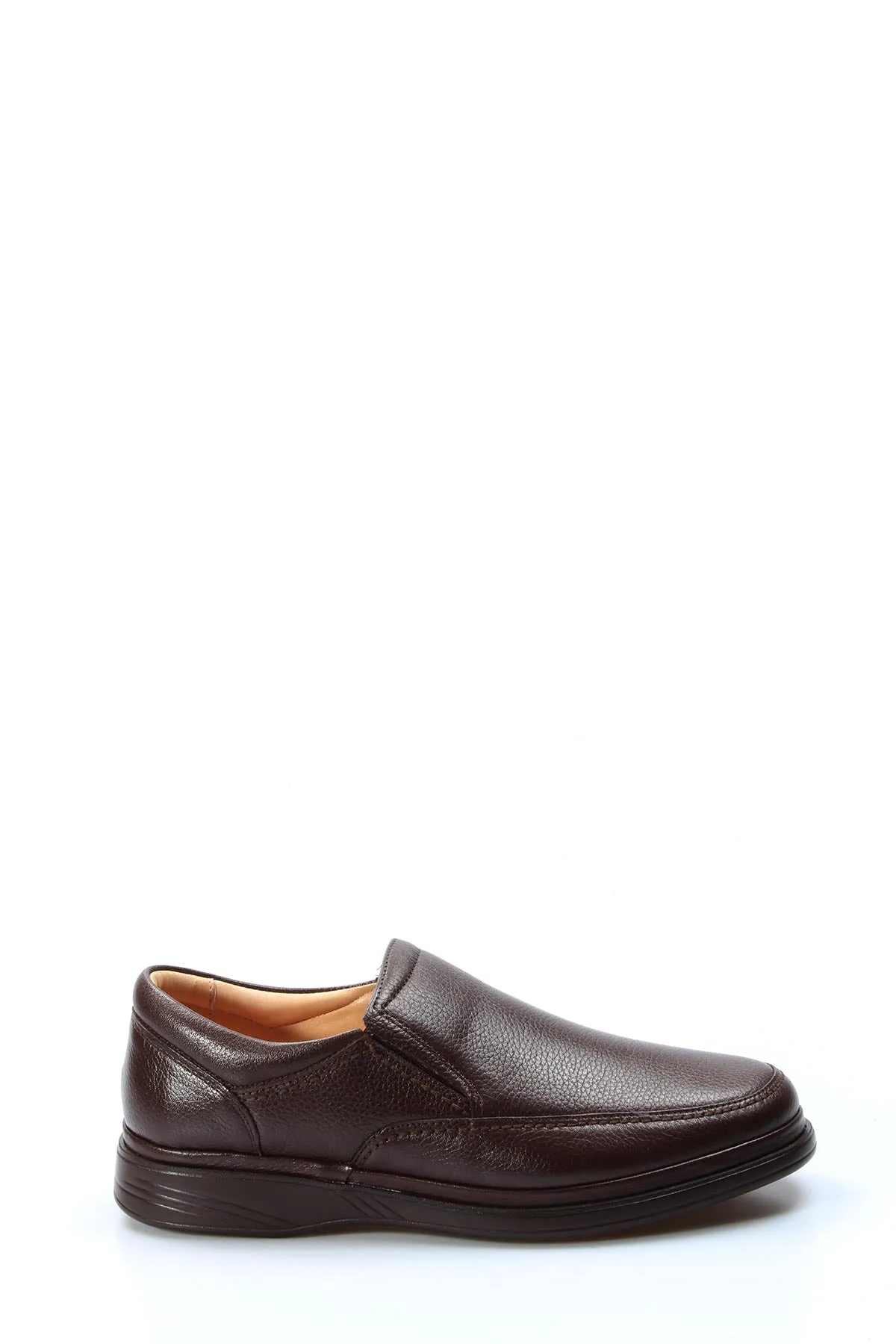 Elegant Men's Brown Leather Slip-On Loafers - Wessi sold by Wessi product image thumbnail 2