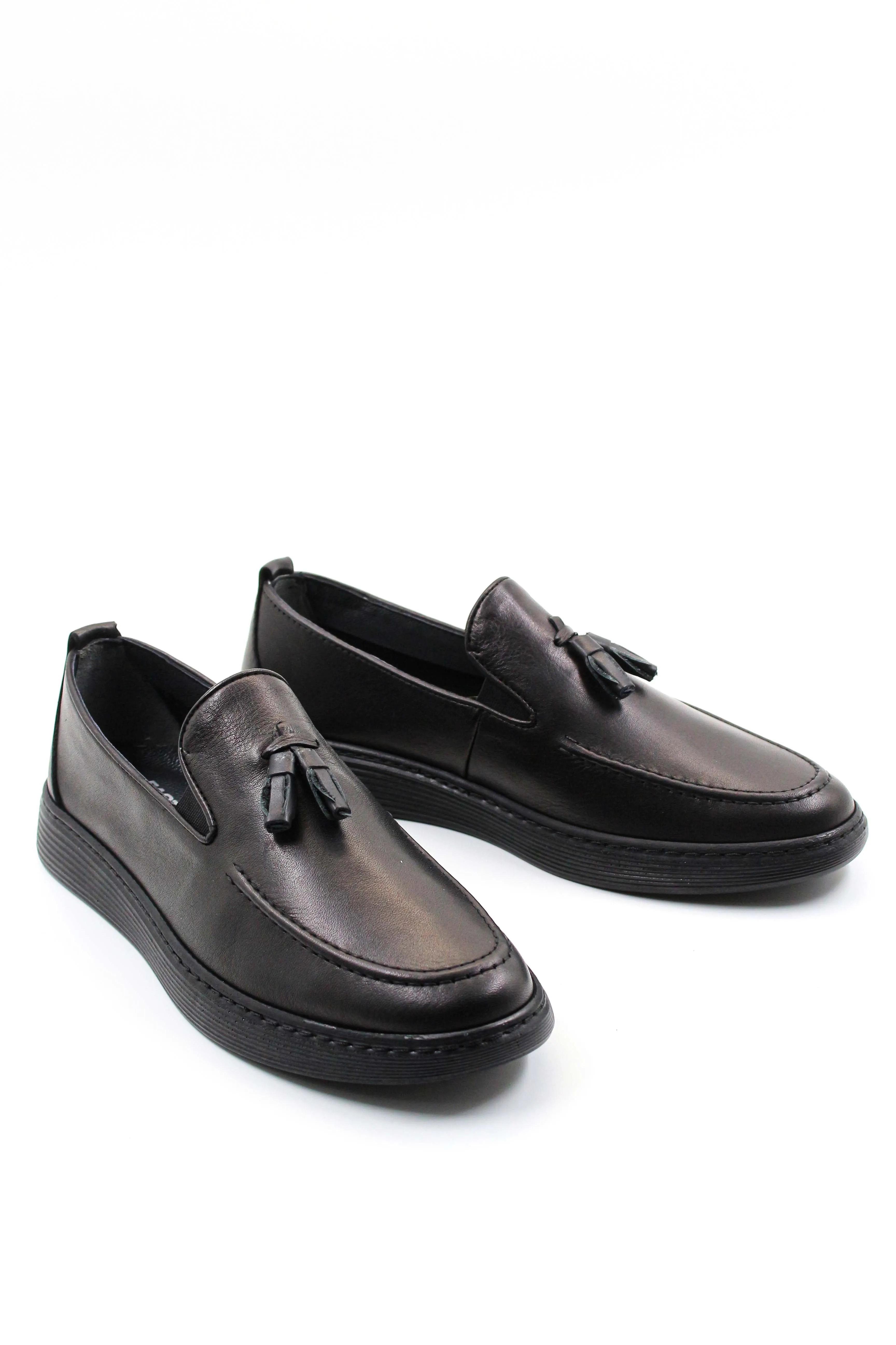 Black Tassel Slip-Ons-Wessi sold by Wessi product image thumbnail 4