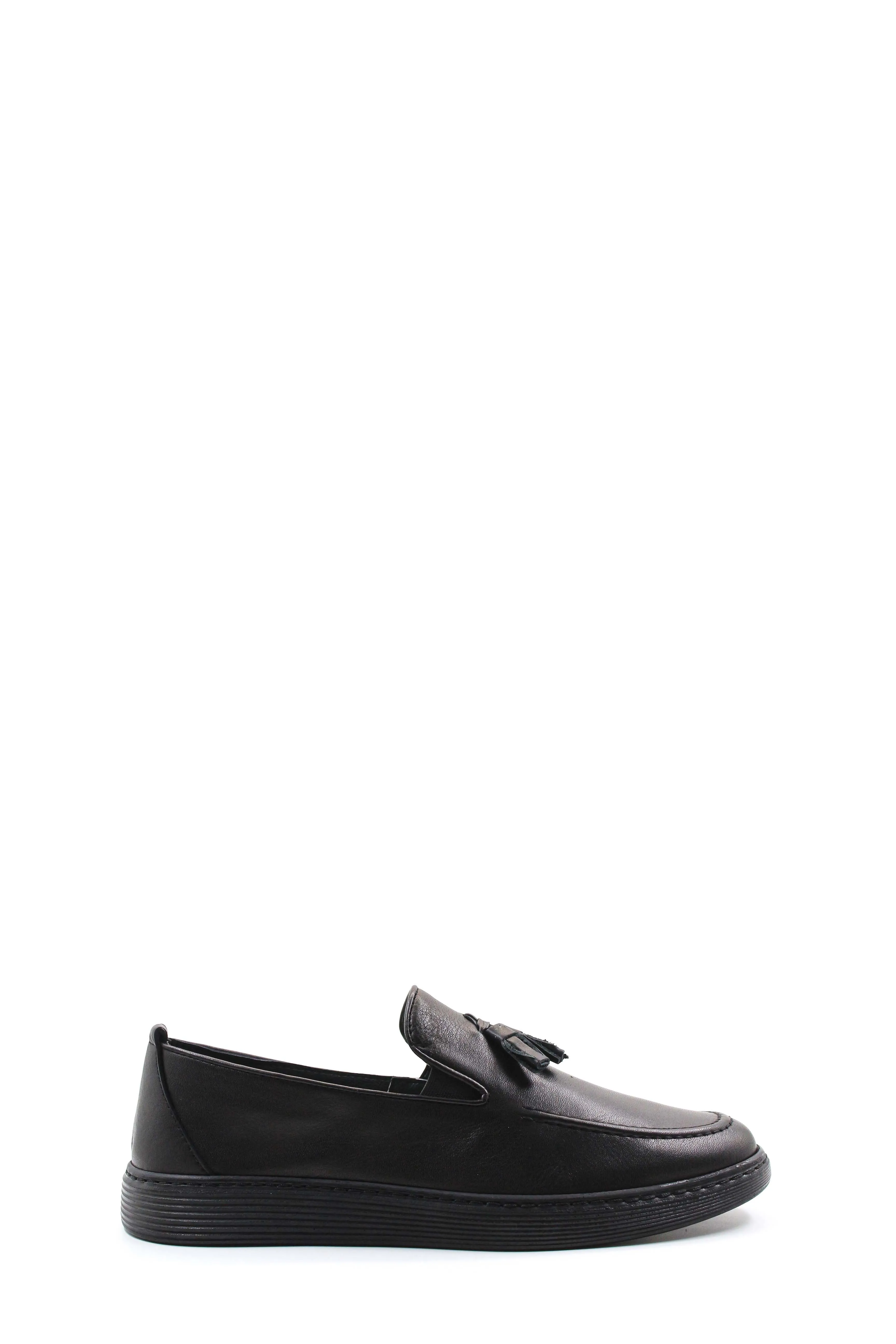 Black Tassel Slip-Ons-Wessi sold by Wessi