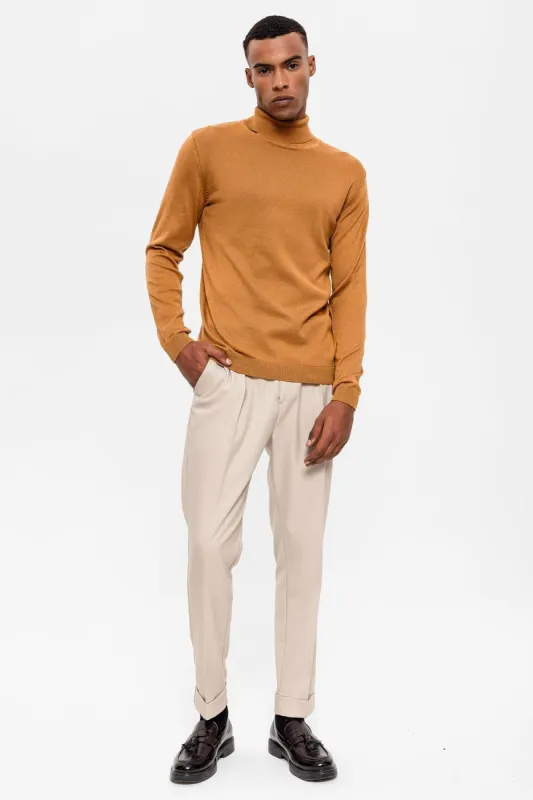 Tabac Full Turtle Men's Knitwear - Wessi sold by Wessi