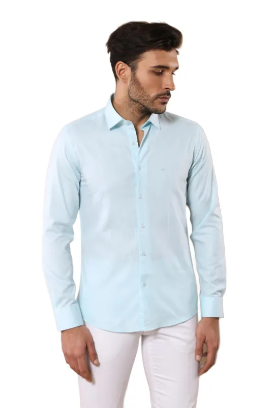 Oxford Patterned Green Shirt - Wessi sold by Wessi