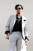 2 Piece Plain Slim Fit Grey Men Suit - Wessi sold by Wessi