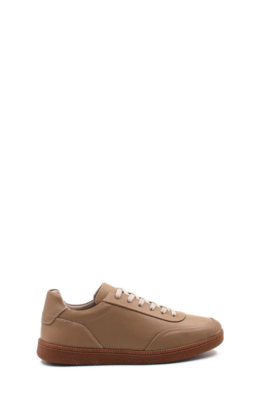 Tan Leather Casual Sneakers Wessi sold by Wessi