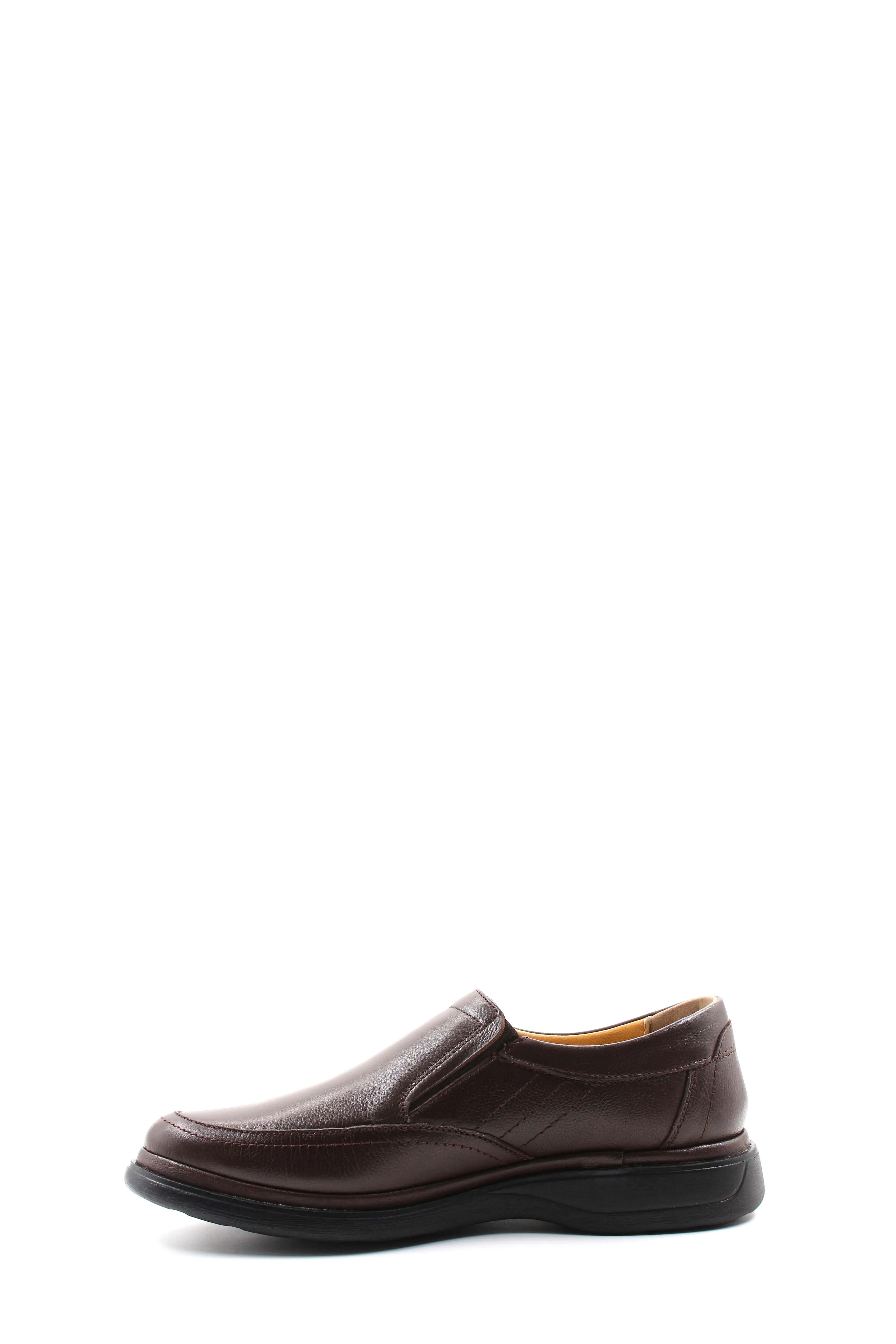 Brown Leather Slip-On Loafers-Wessi sold by Wessi product image thumbnail 2