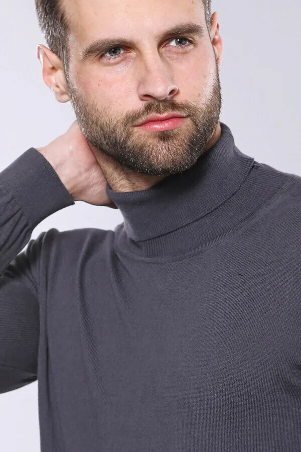 Turtleneck Smoked Sweater | Wessi sold by Wessi product image thumbnail 2