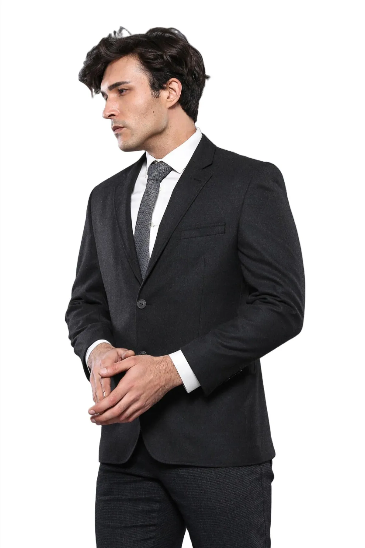 4 Drop Cachet Smoked Men Blazer - Wessi sold by Wessi product image thumbnail 3