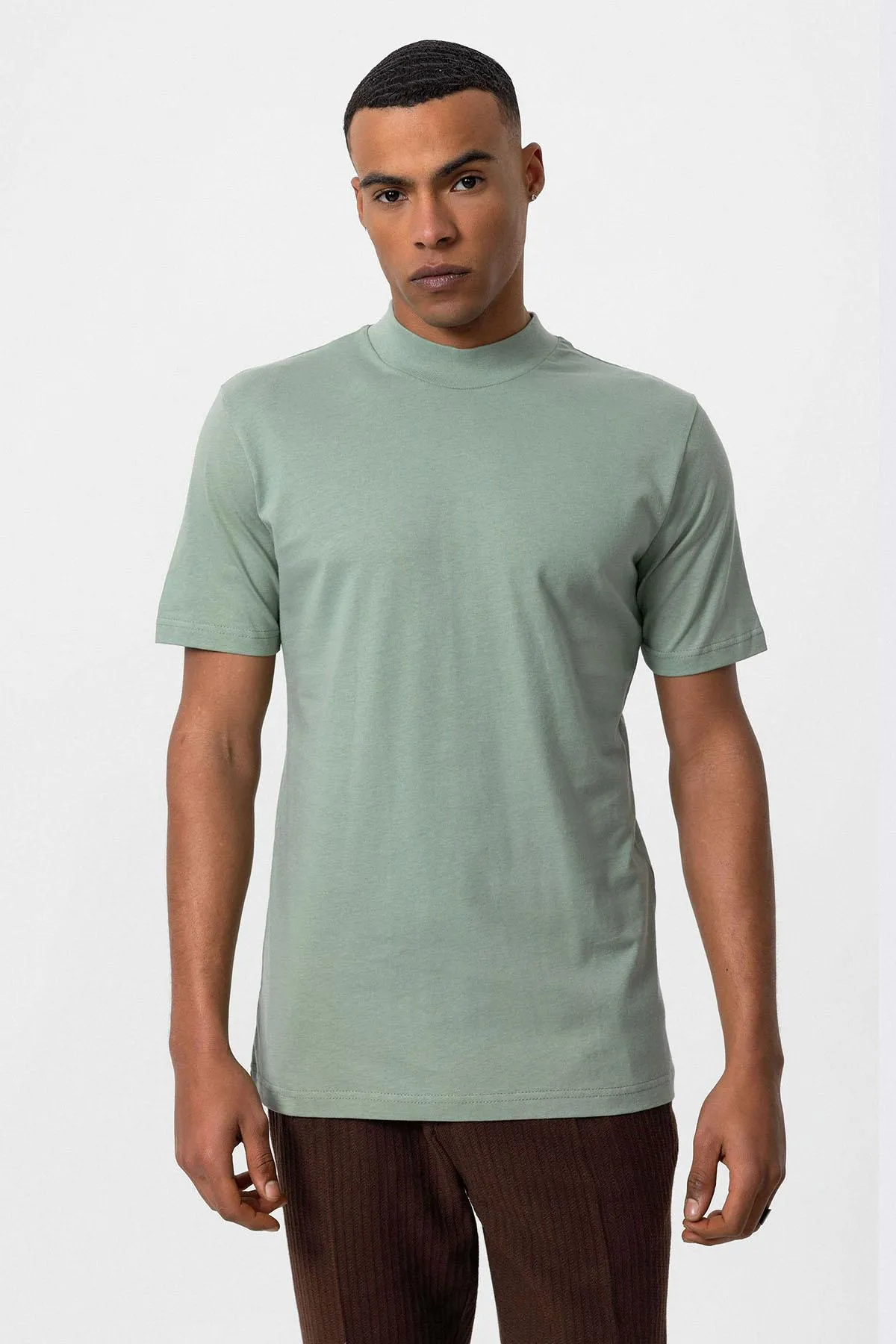 Mint Slim Fit Basic T-Shirt - Wessi sold by Wessi