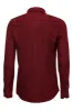 Slim Fit Cotton Plain Burgundy Men Lumberjack Shirt - Wessi sold by Wessi