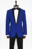 Shawl Lapel Navy Blue Men Prom Blazer abd Trousers Combination Suit- Wessi sold by Wessi