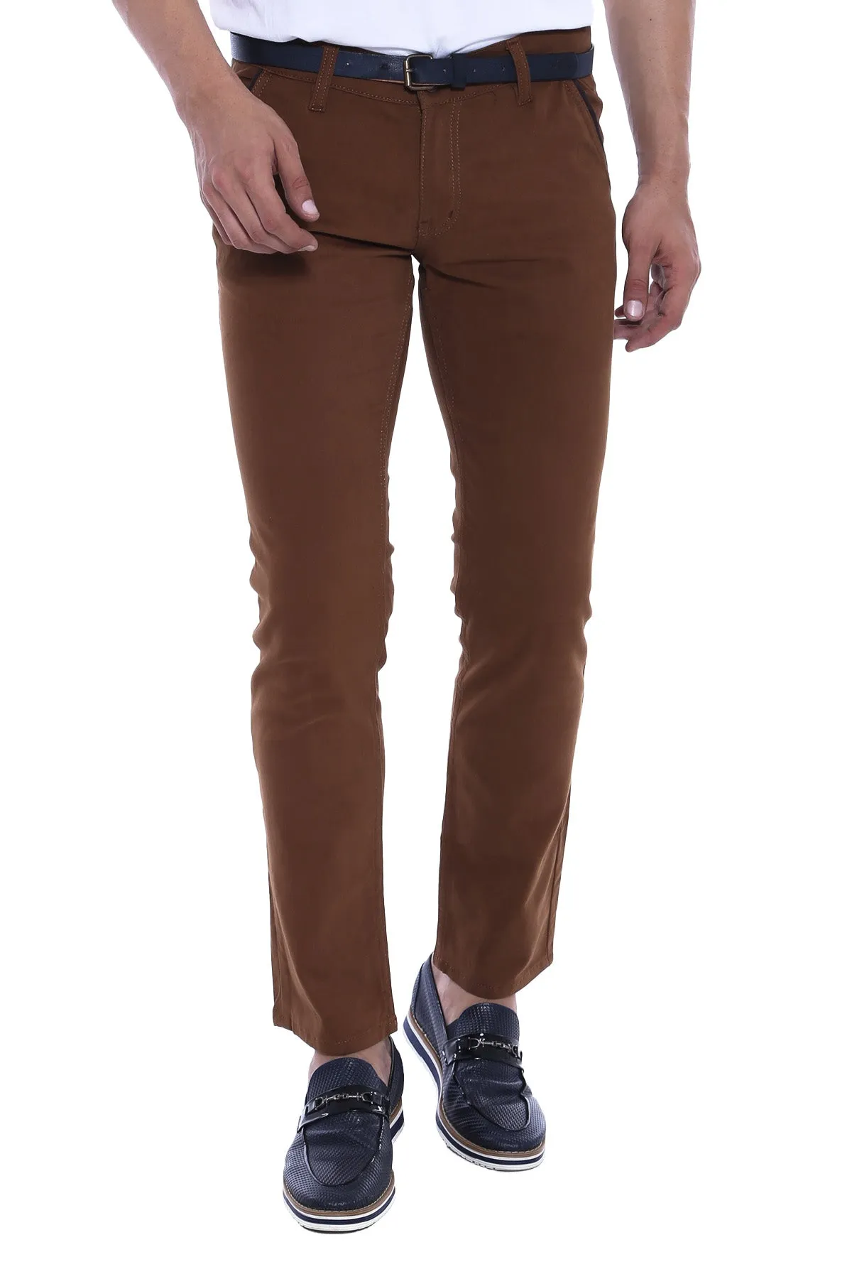 Gabardin Tan Men Pants - Wessi sold by Wessi