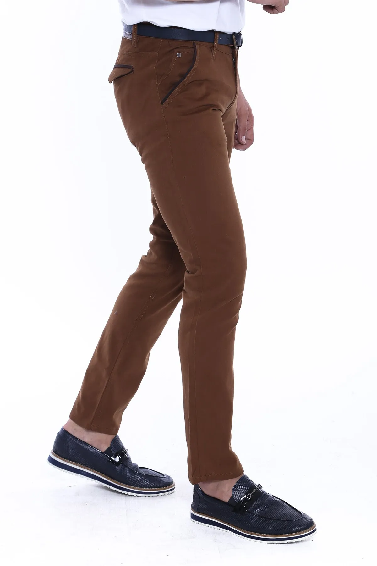Gabardin Tan Men Pants - Wessi sold by Wessi product image thumbnail 3