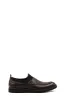 Men's Brown Leather Slip-On Loafers with Decorative Buckle - Wessi sold by Wessi