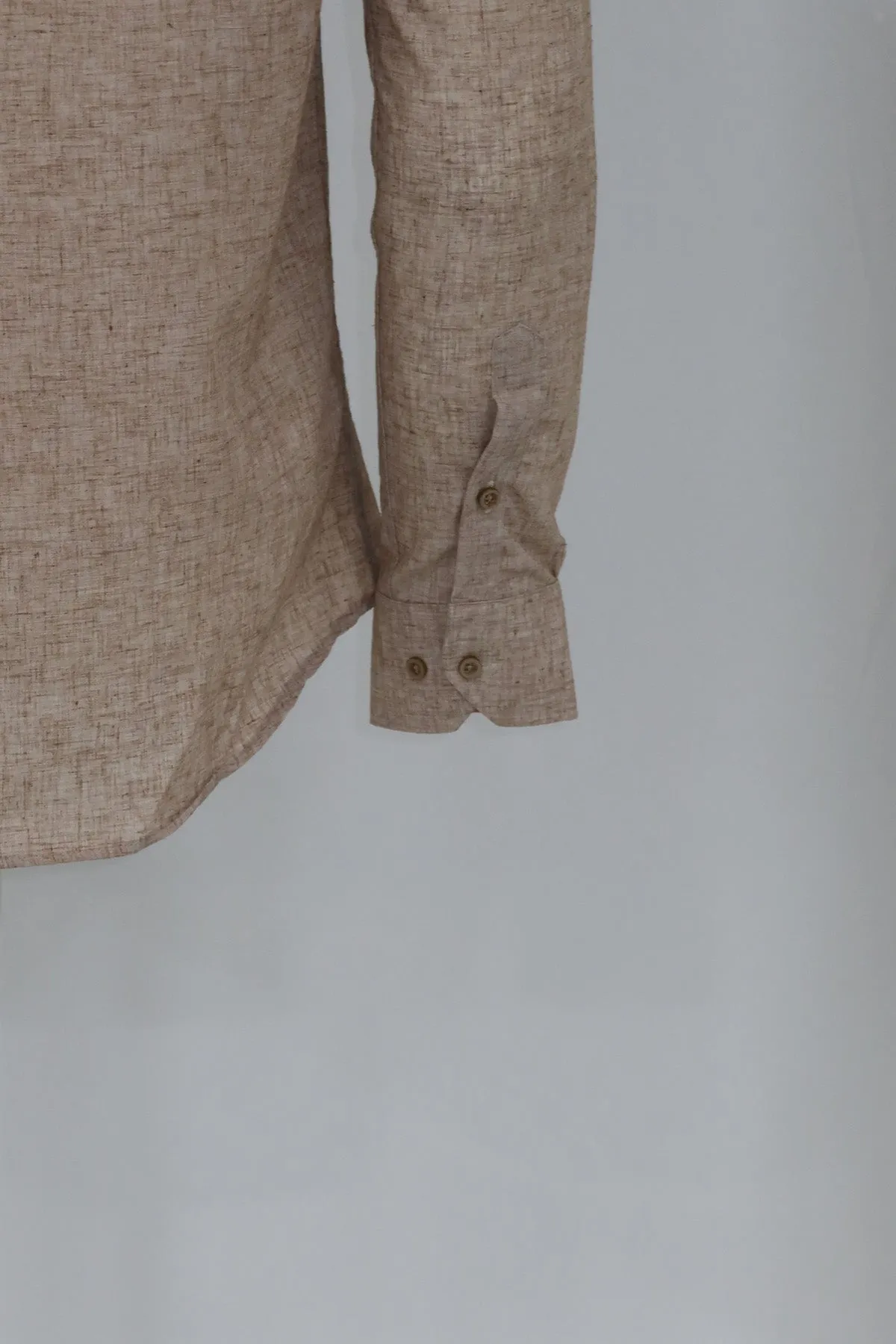 Slim Fit Patterned Brown Men Shirt - Wessi sold by Wessi product image thumbnail 4