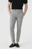 Light Grey Regular Fit Double Leg Men's Trousers - Wessi sold by Wessi