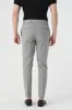 Light Grey Regular Fit Double Leg Men's Trousers - Wessi sold by Wessi