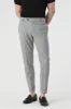 Light Grey Regular Fit Double Leg Men's Trousers - Wessi sold by Wessi