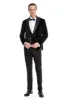 Velvet Slim Fit Black Men Tuxedo Jacket - Wessi sold by Wessi