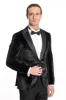 Velvet Slim Fit Black Men Tuxedo Jacket - Wessi sold by Wessi