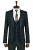 Slim Fit Checked Green Men Suit - Wessi sold by Wessi