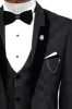 Plaid Slim Fit Black Men Tuxedo - Wessi sold by Wessi