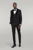 Plaid Slim Fit Black Men Tuxedo - Wessi sold by Wessi